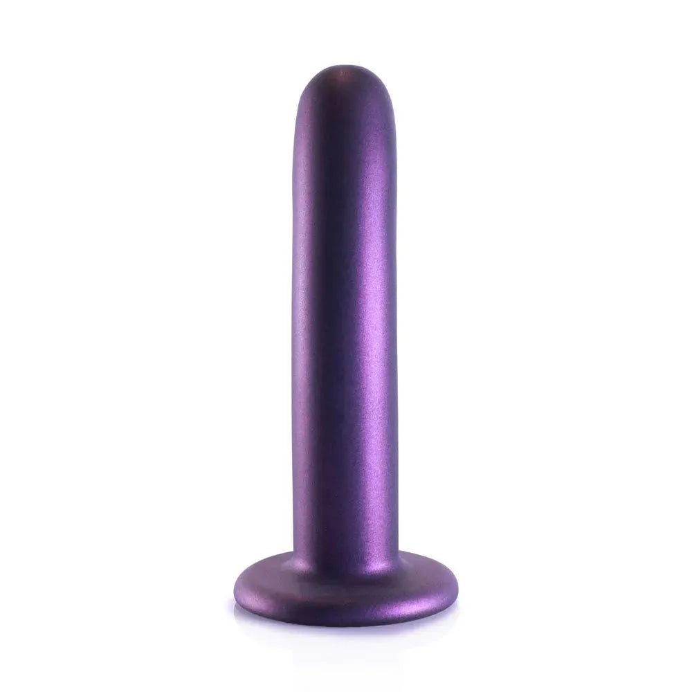 OUCH! Smooth Silicone G-Spot Dildo - 6'' / 14.5 cm - Take A Peek