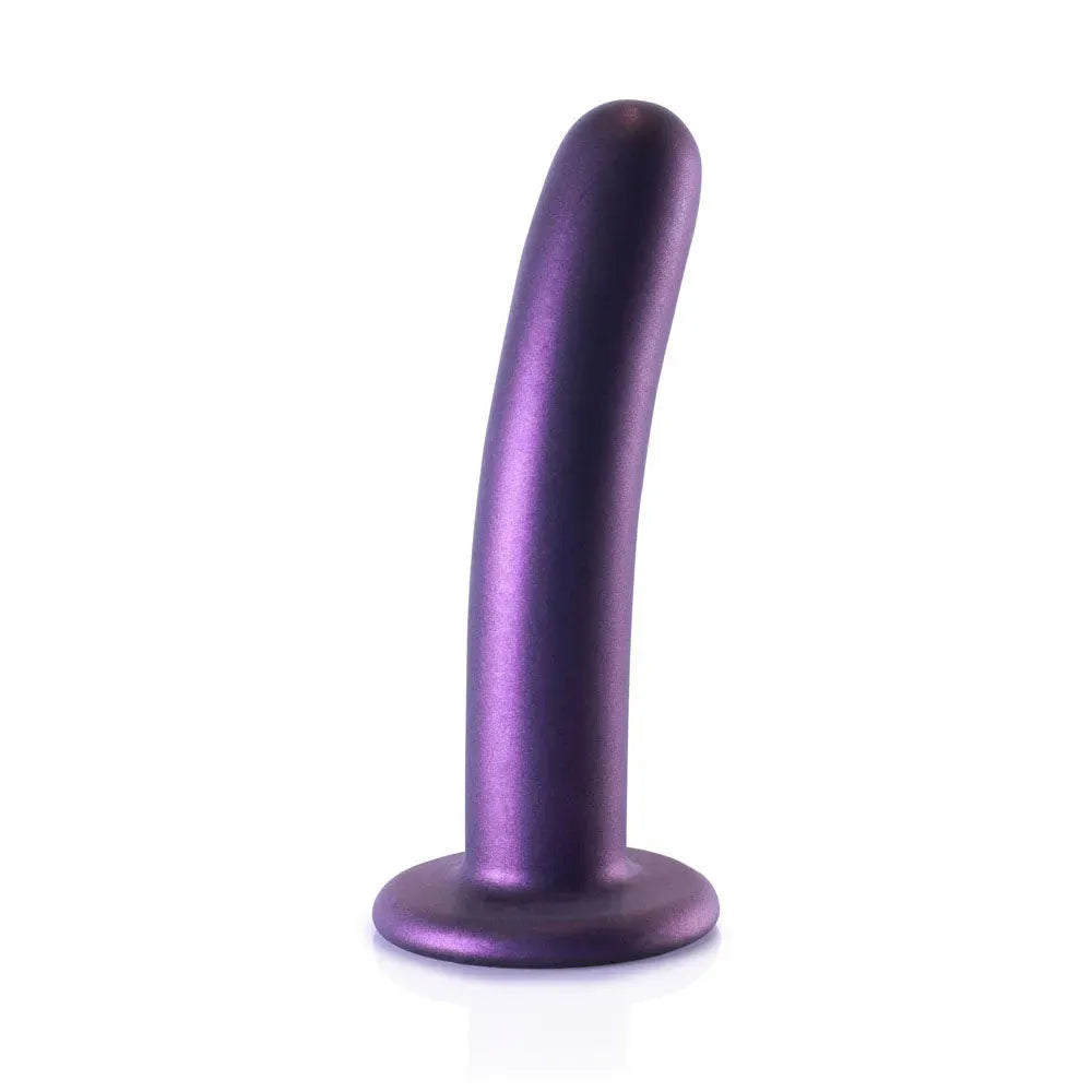 OUCH! Smooth Silicone G-Spot Dildo - 6'' / 14.5 cm - Take A Peek