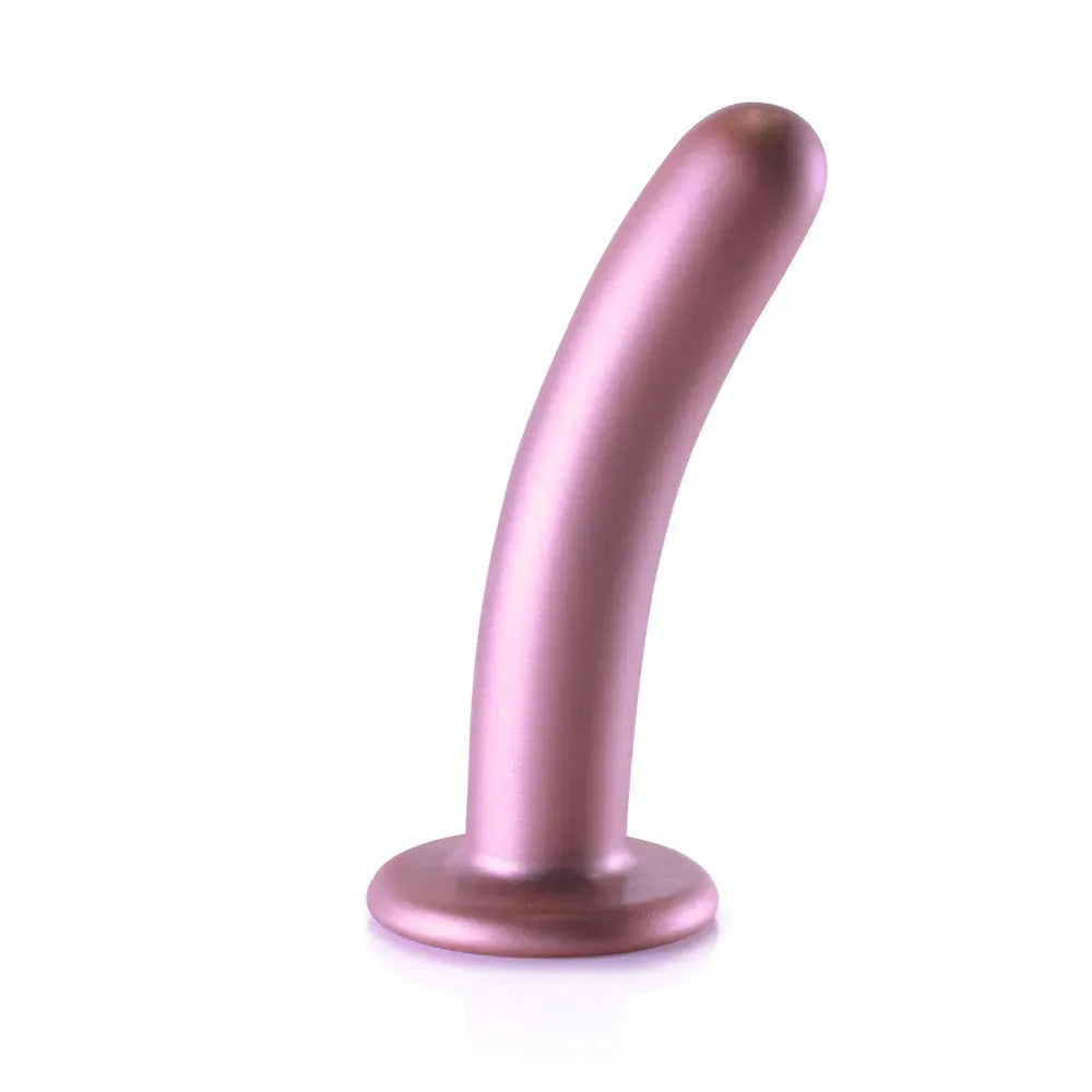 OUCH! Smooth Silicone G-Spot Dildo - 6'' / 14.5 cm - Take A Peek