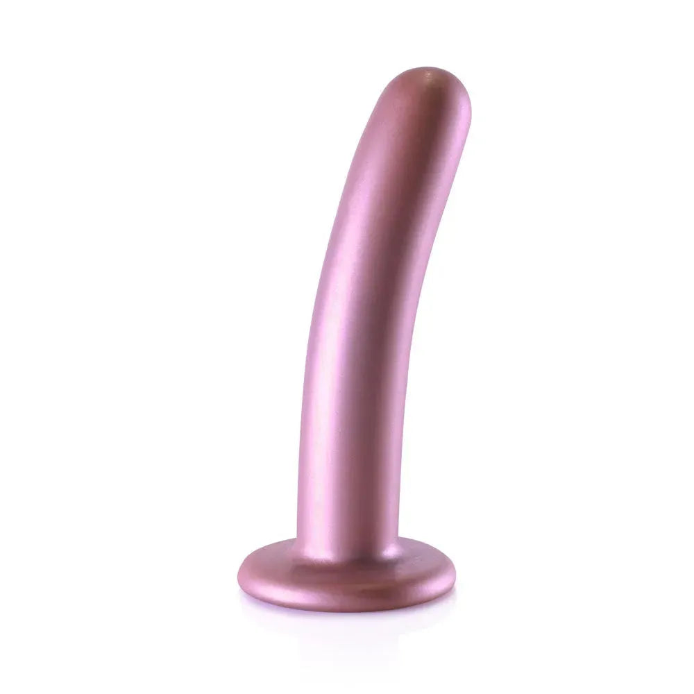 OUCH! Smooth Silicone G-Spot Dildo - 6'' / 14.5 cm - Take A Peek