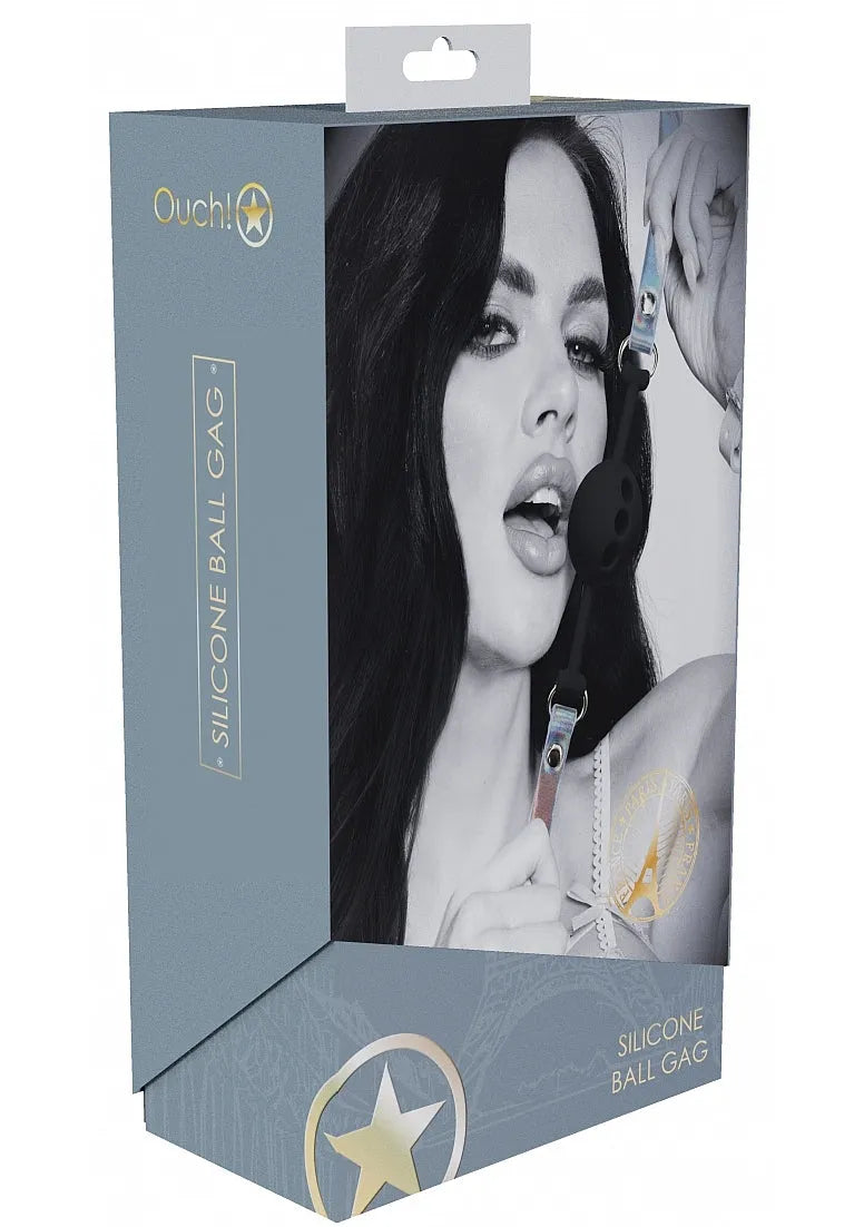 Ouch! Paris Collection - Silicone Ball Gag - Take A Peek