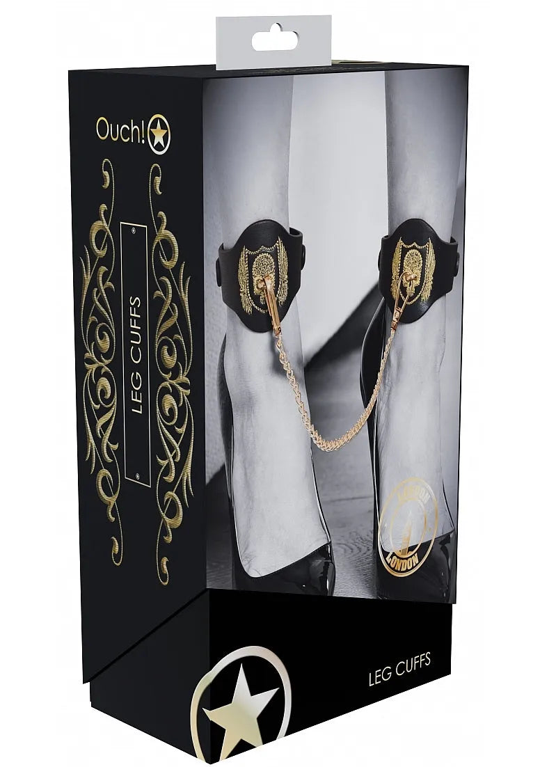 Ouch! London Collection - Leg Cuffs - Take A Peek