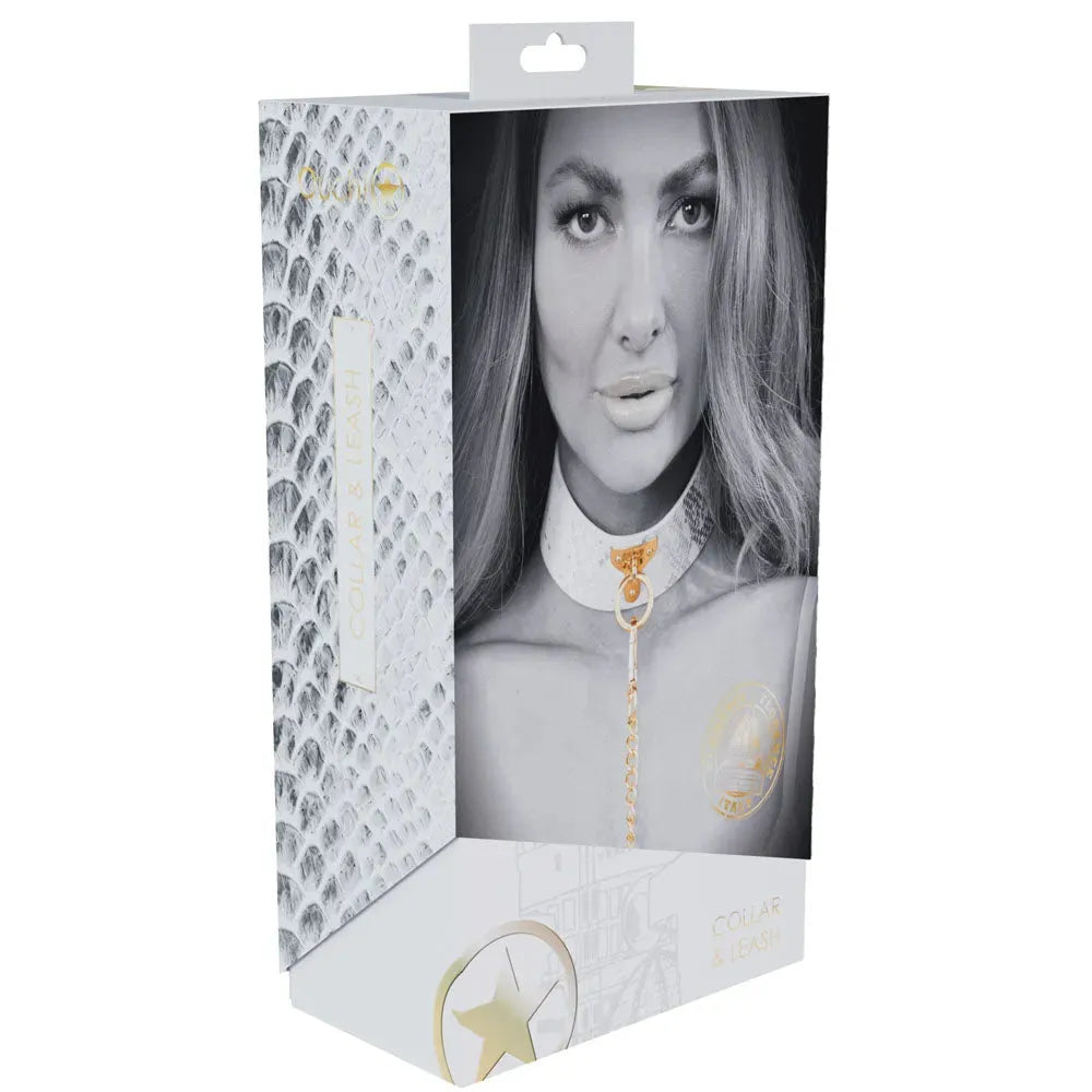 OUCH! Florence Collection - Collar with Leash - Take A Peek