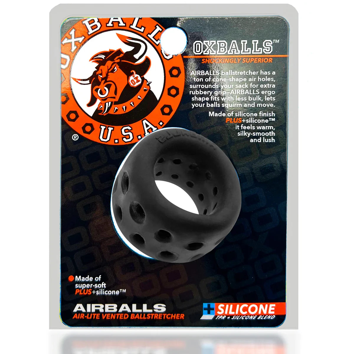 OXBALLS AIRBALLS air-lite ballstretcher BLACK ICE - Take A Peek