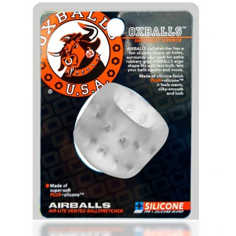 OXBALLS AIRBALLS air-lite ballstretcher CLEAR ICE-OX-3084-CLRICE