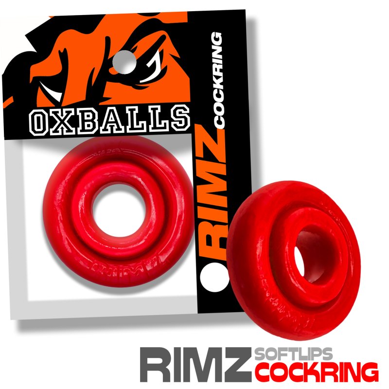 OXBALLS RIMZ single ring RED-OX-3204-RED