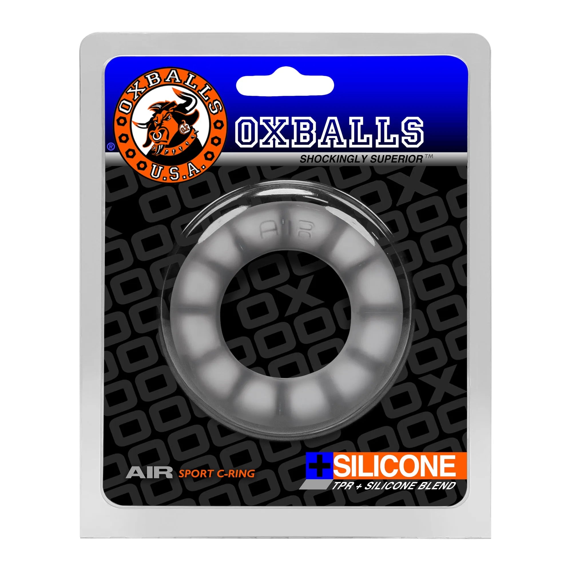 OXBALLS AIR lightweight airflow cockring COOL ICE - Take A Peek