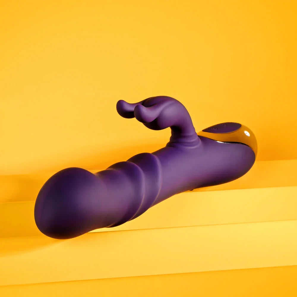 Playboy Pleasure BUNNY PUNCH - 24.4 cm USB Rechargeable Twirling Rabbit Vibrator - Take A Peek