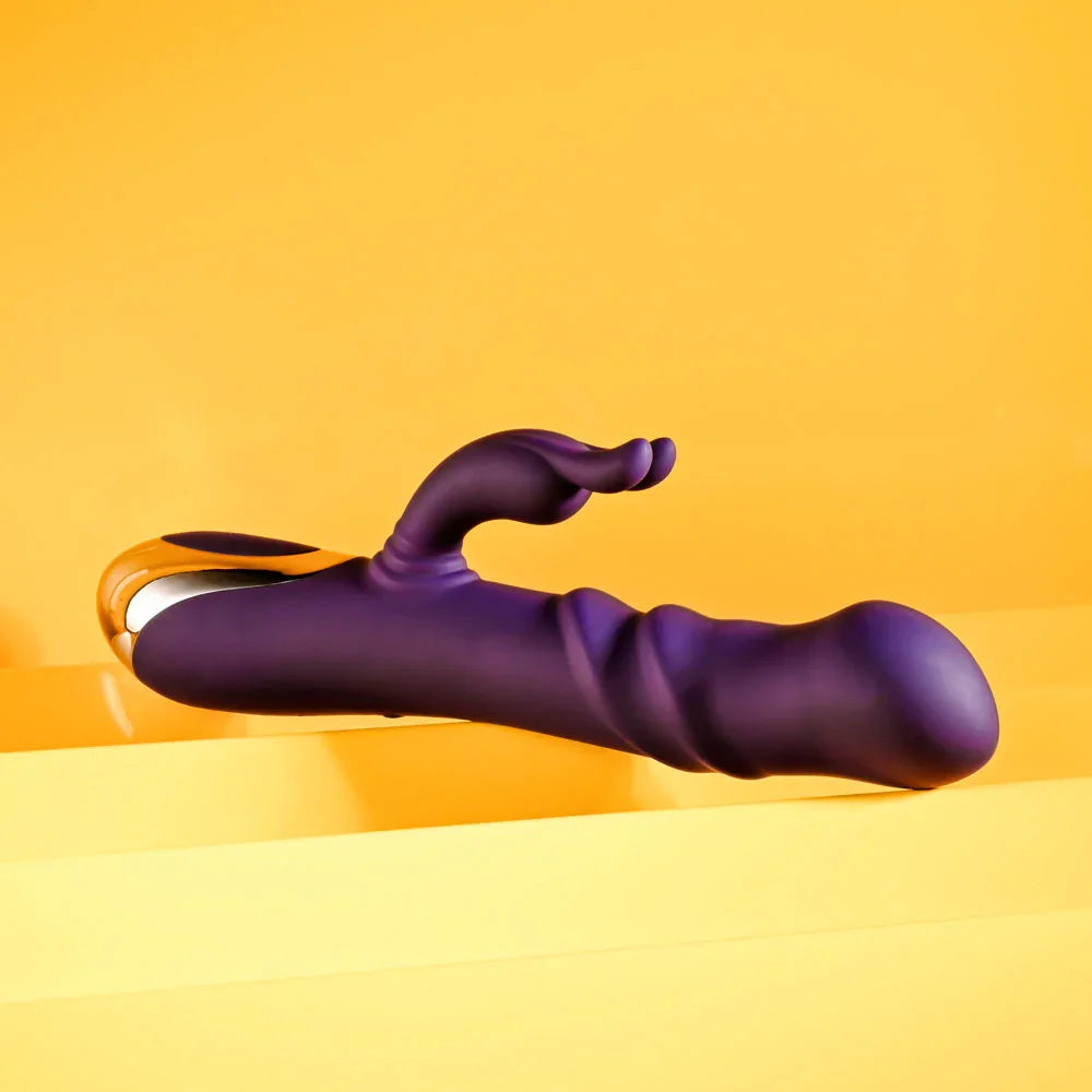 Playboy Pleasure BUNNY PUNCH - 24.4 cm USB Rechargeable Twirling Rabbit Vibrator - Take A Peek