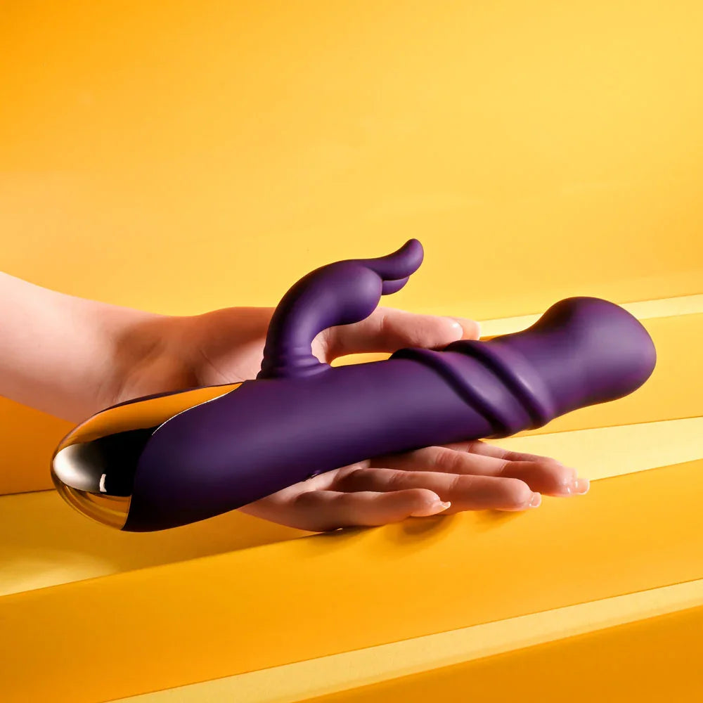Playboy Pleasure BUNNY PUNCH - 24.4 cm USB Rechargeable Twirling Rabbit Vibrator - Take A Peek