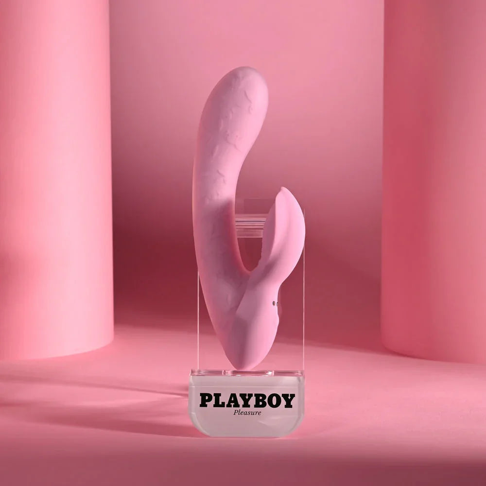 Playboy Pleasure RABBIT PARTY - 15.2 cm USB Rechargeable Rabbit Vibrator - Take A Peek