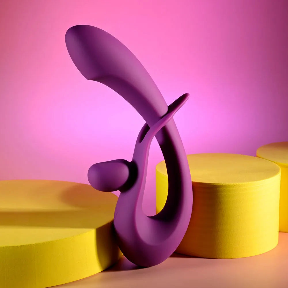 Playboy Pleasure CHA CHA SLIDE - 20 cm USB Rechargeable Rabbit Vibrator - Take A Peek