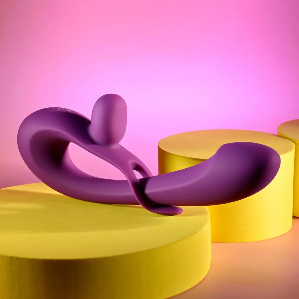 Playboy Pleasure CHA CHA SLIDE - 20 cm USB Rechargeable Rabbit Vibrator - Take A Peek