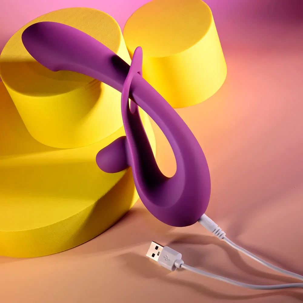Playboy Pleasure CHA CHA SLIDE - 20 cm USB Rechargeable Rabbit Vibrator - Take A Peek