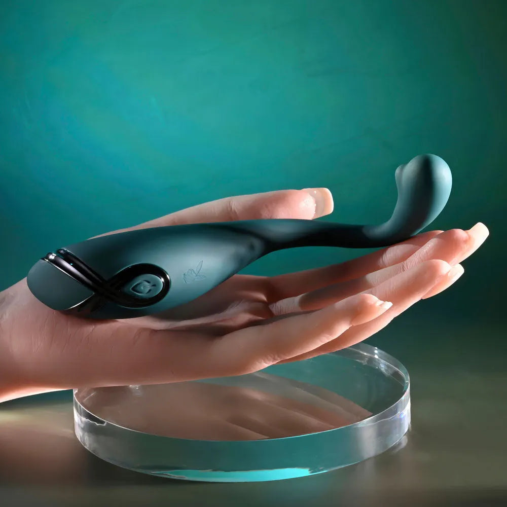Playboy Pleasure PINPOINT PERFECTION - 19.3 cm USB Rechargeable Poseable Vibrator - Take A Peek