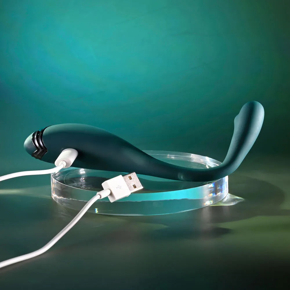 Playboy Pleasure PINPOINT PERFECTION - 19.3 cm USB Rechargeable Poseable Vibrator - Take A Peek