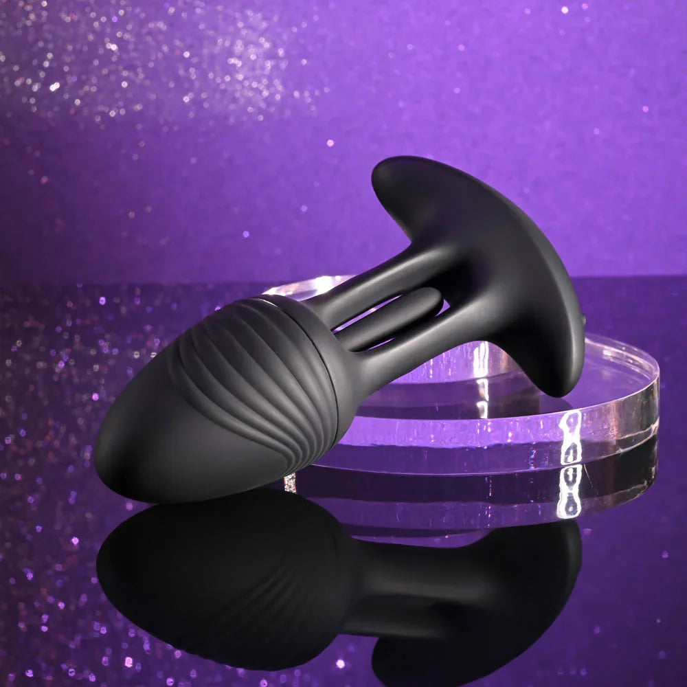 Playboy Pleasure RIM SHOT - 11.4 cm USB Rechargeable Vibrating Butt Plug - Take A Peek