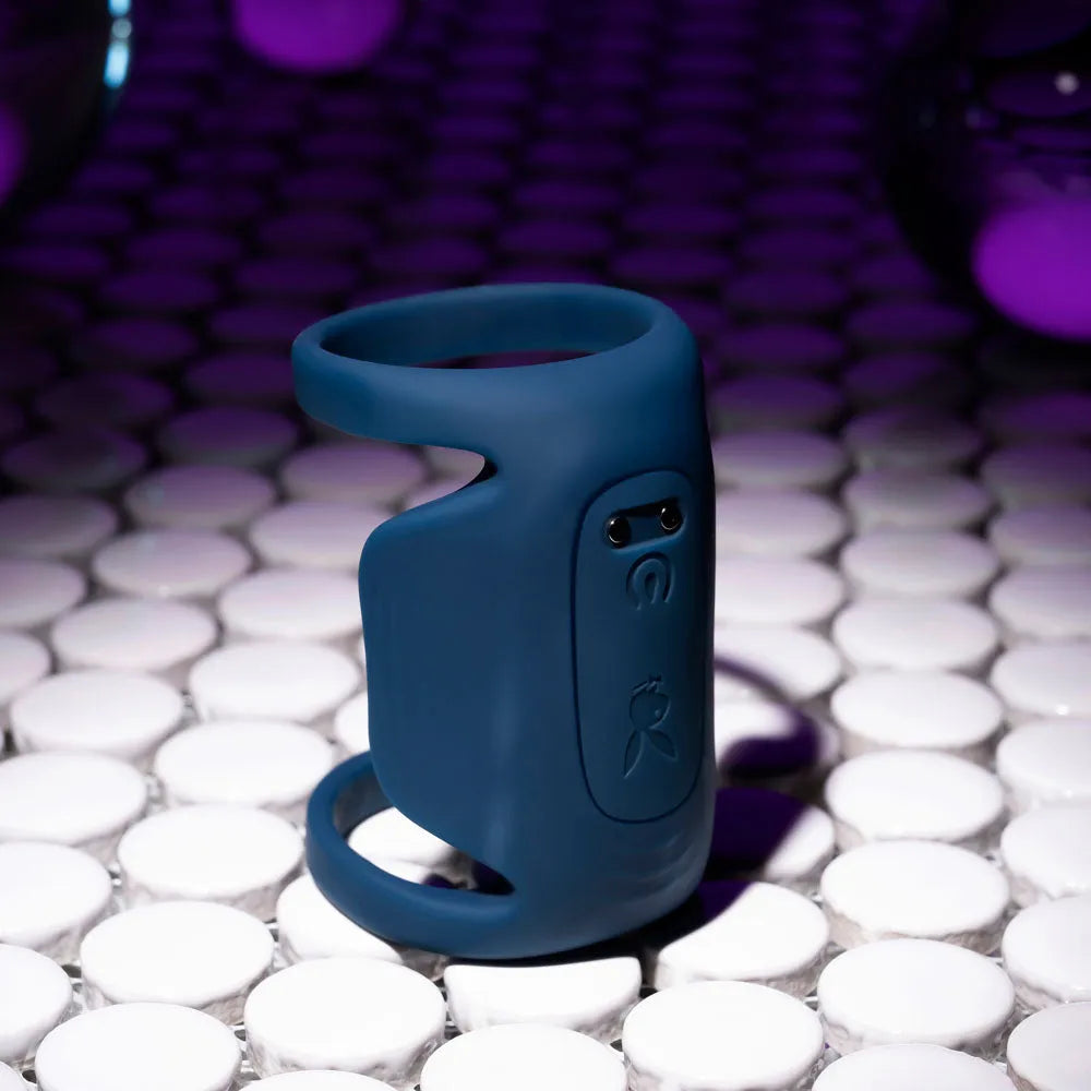 Playboy Pleasure JET PACK - Dark USB Rechargeable Vibrating Penis Harness - Take A Peek