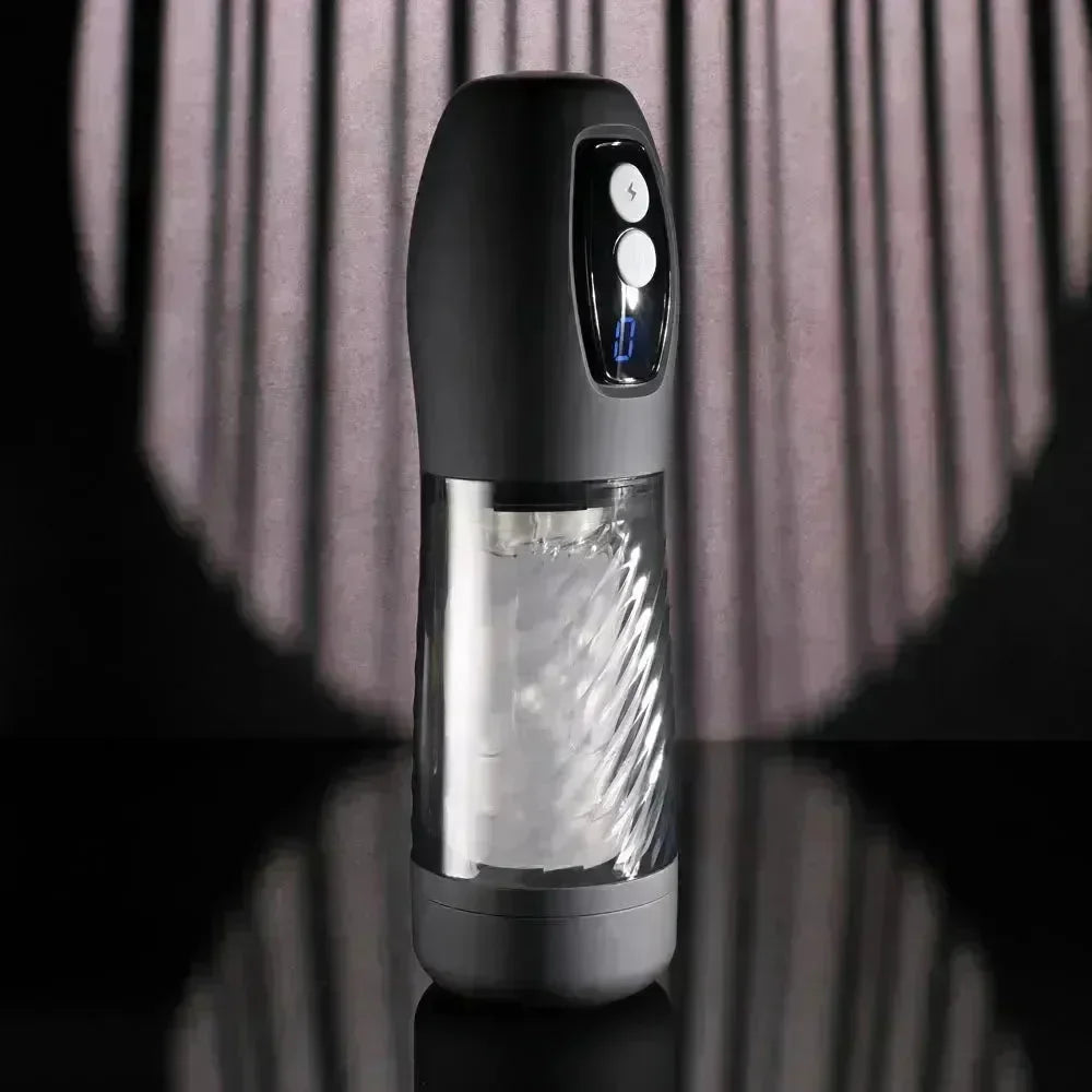 Playboy Pleasure WHIRLWIND - USB Rechargeable Thrusting and Spinning Auto Stroker - Take A Peek
