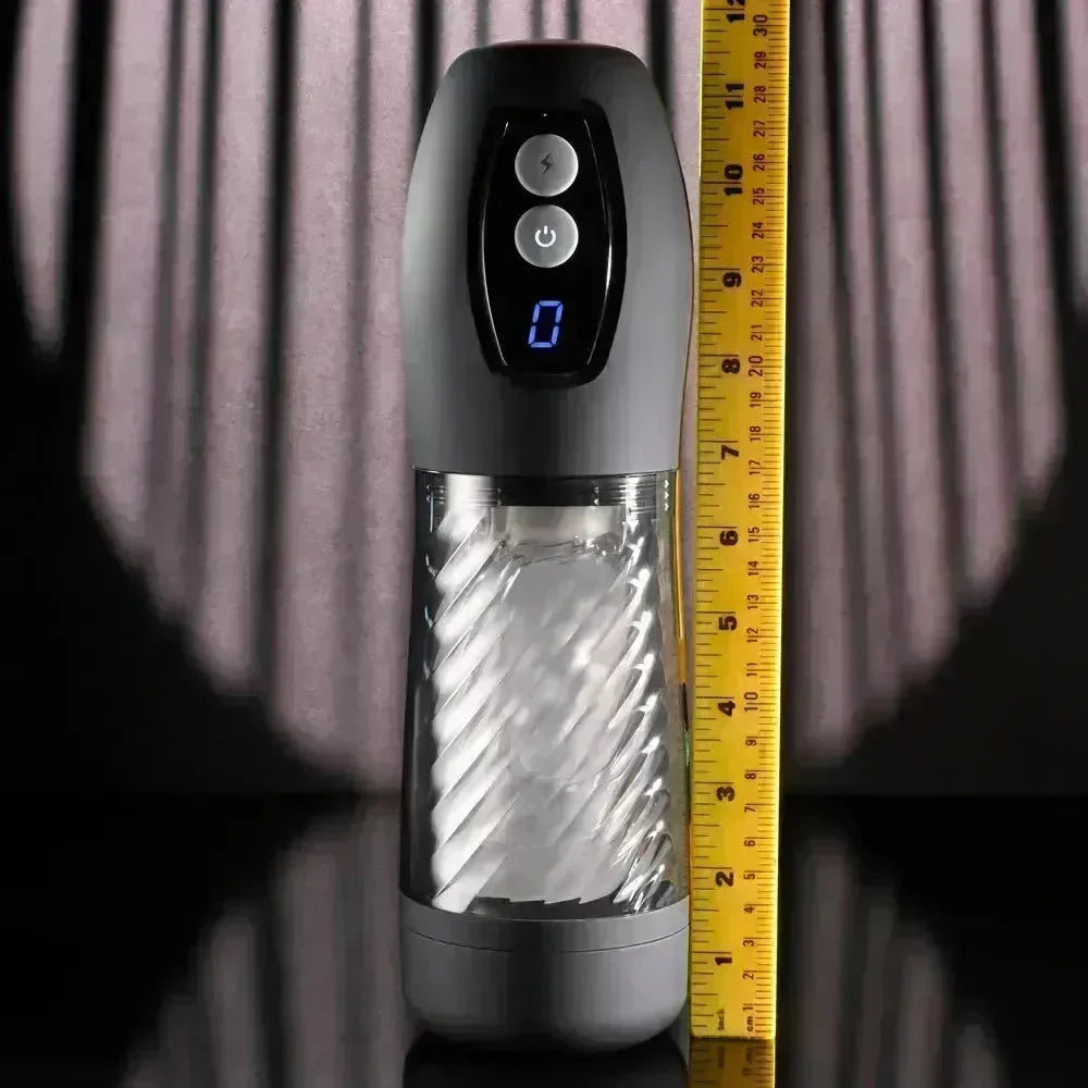 Playboy Pleasure WHIRLWIND - USB Rechargeable Thrusting and Spinning Auto Stroker - Take A Peek