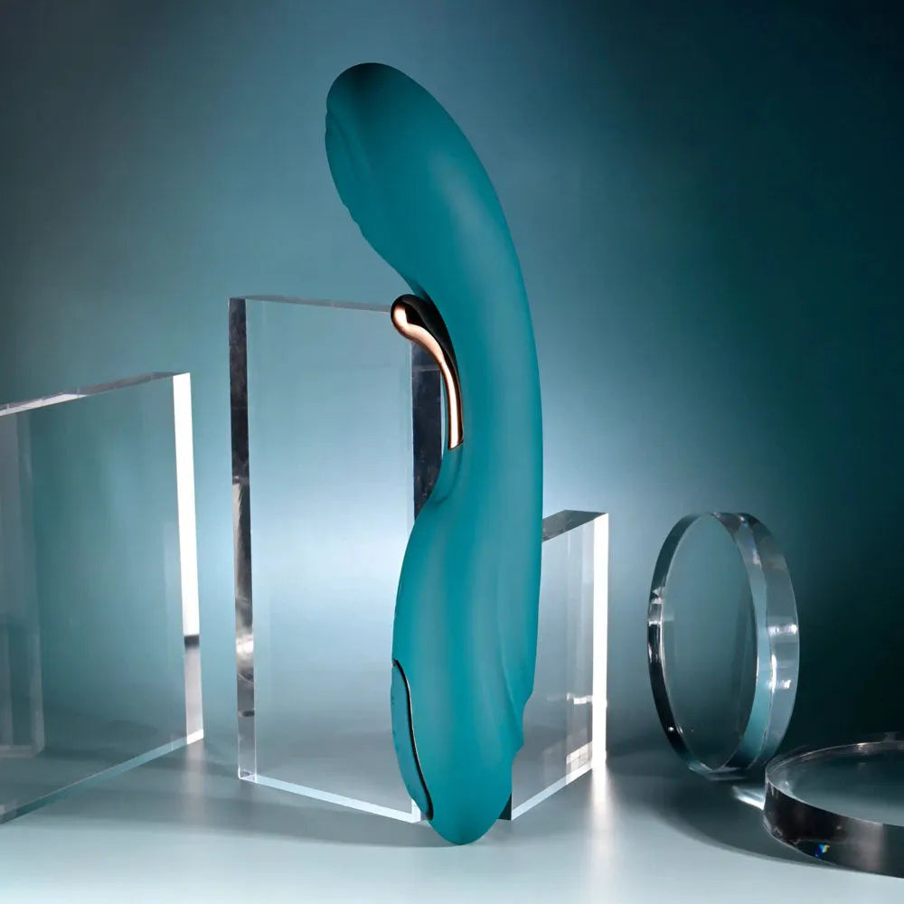 Playboy Pleasure AURELIE - 22.7 cm USB Rechargeable Vibrator with Internal Flicker - Take A Peek