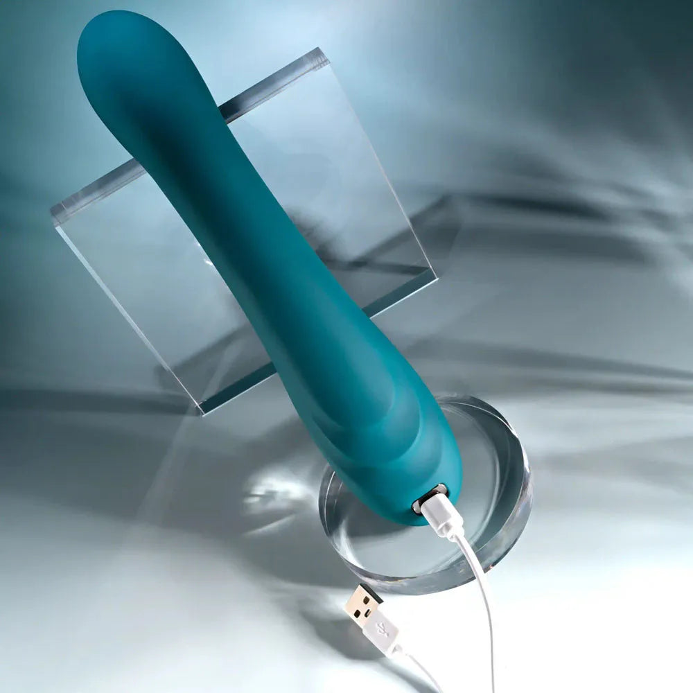 Playboy Pleasure AURELIE - 22.7 cm USB Rechargeable Vibrator with Internal Flicker - Take A Peek