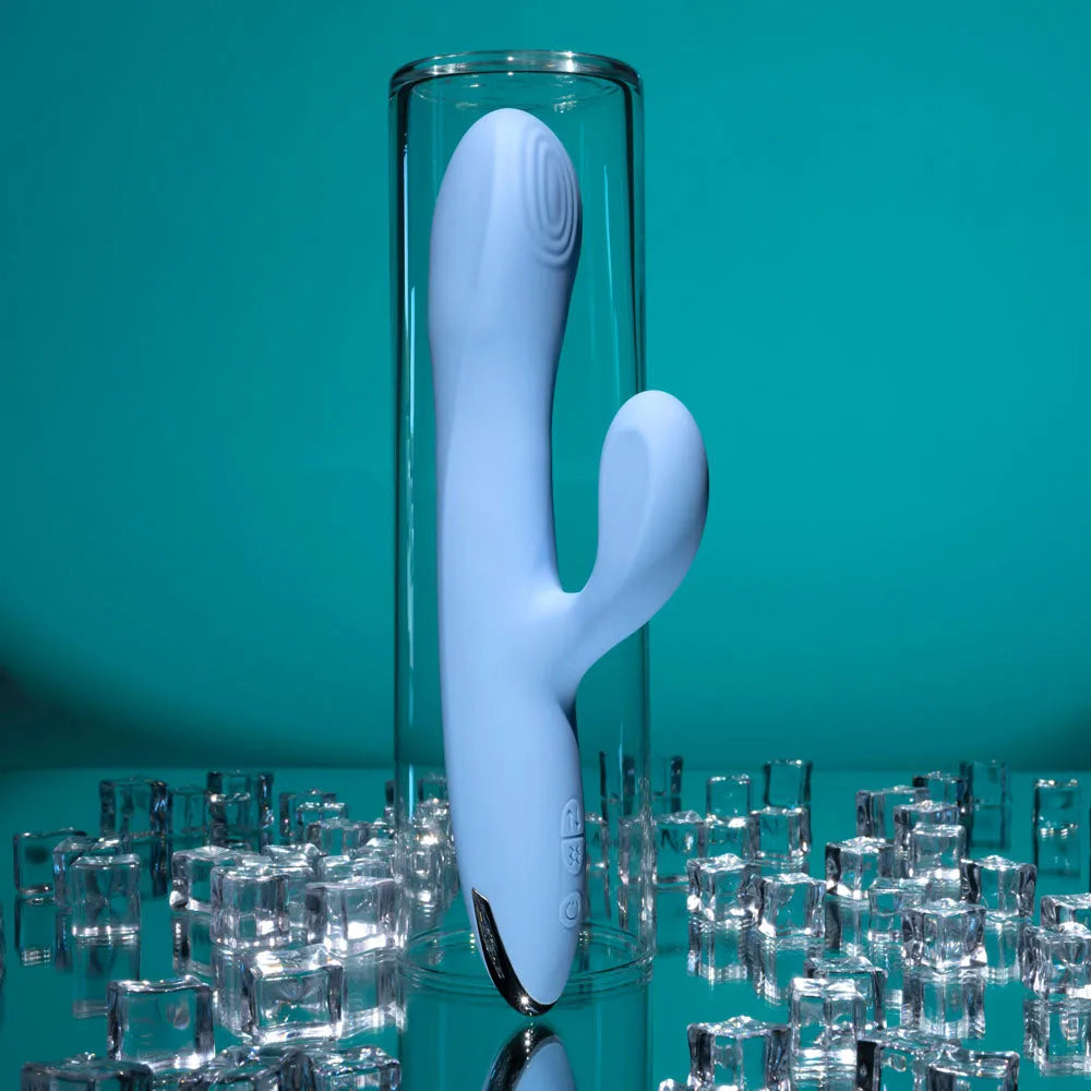 Playboy Pleasure UP AND AWAY - 26.7 cm USB Rechargeable Rabbit Vibrator - Take A Peek