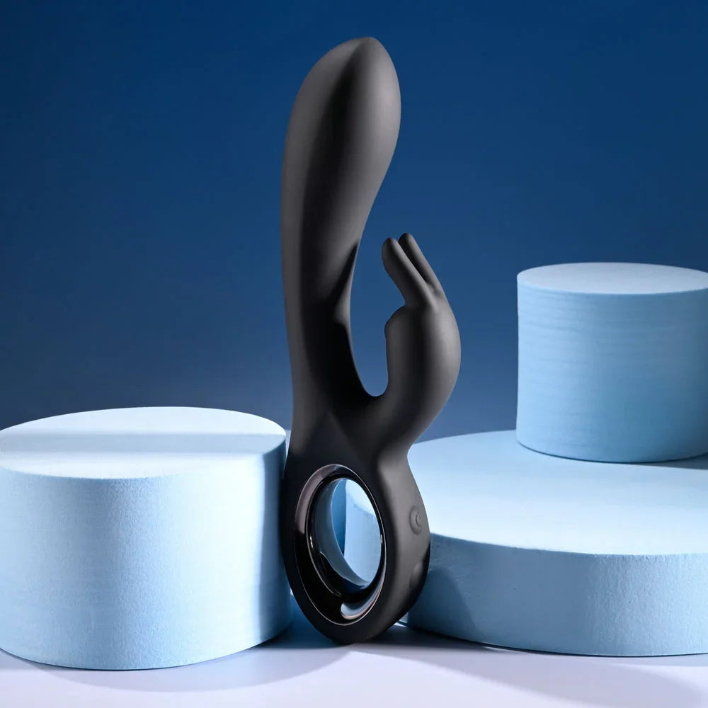 Playboy Pleasure LATE NIGHT BUNNY - 20 cm USB Rechargeable Rabbit Vibrator - Take A Peek