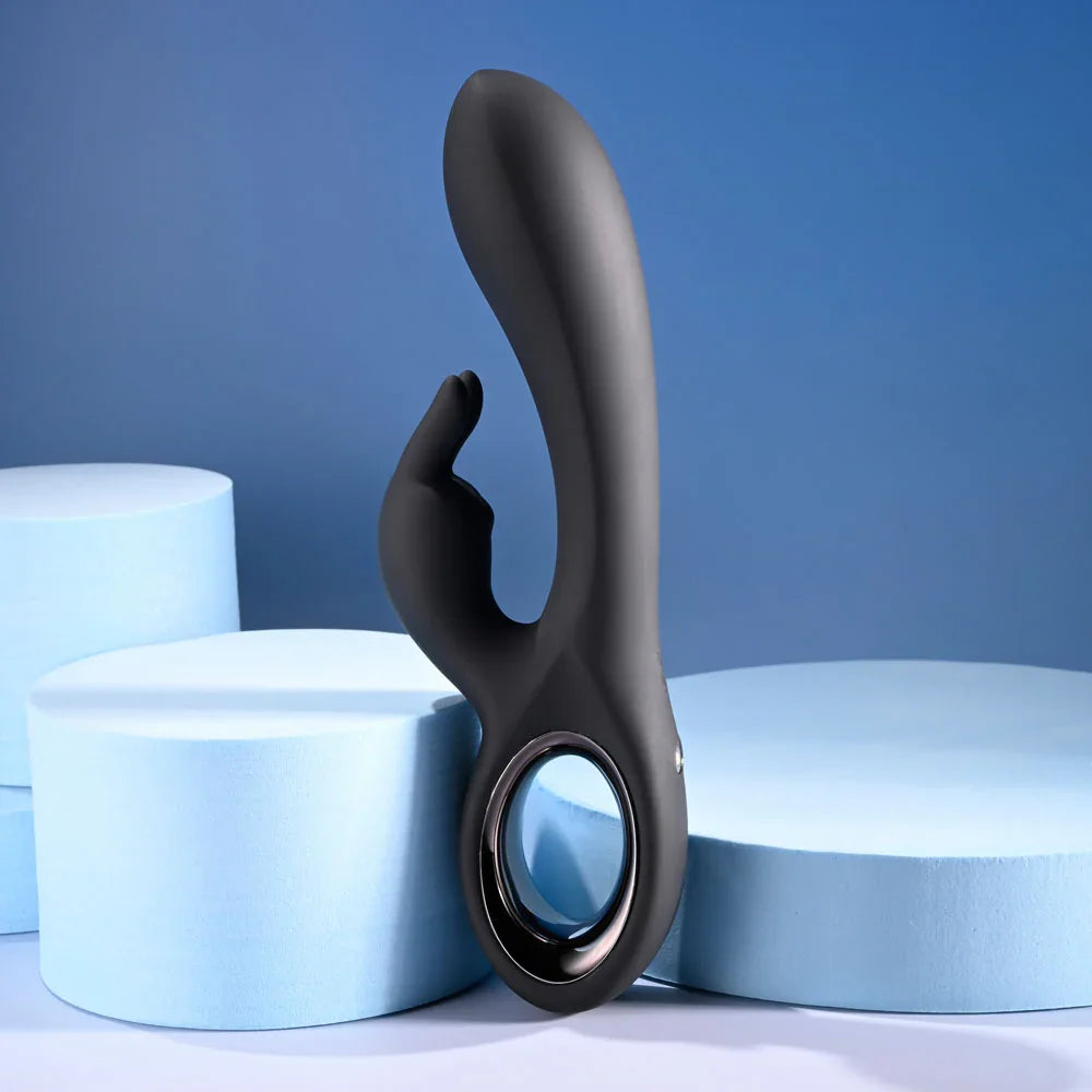 Playboy Pleasure LATE NIGHT BUNNY - 20 cm USB Rechargeable Rabbit Vibrator - Take A Peek