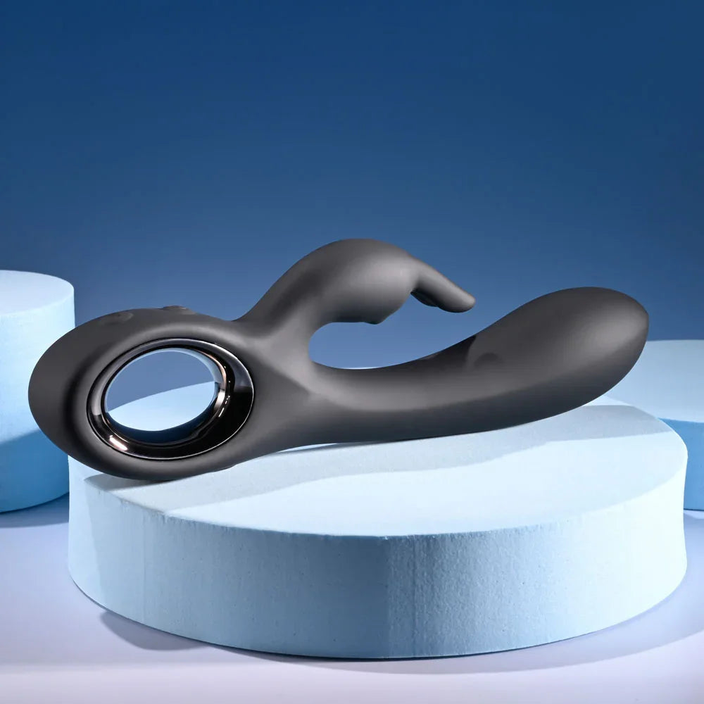 Playboy Pleasure LATE NIGHT BUNNY - 20 cm USB Rechargeable Rabbit Vibrator - Take A Peek