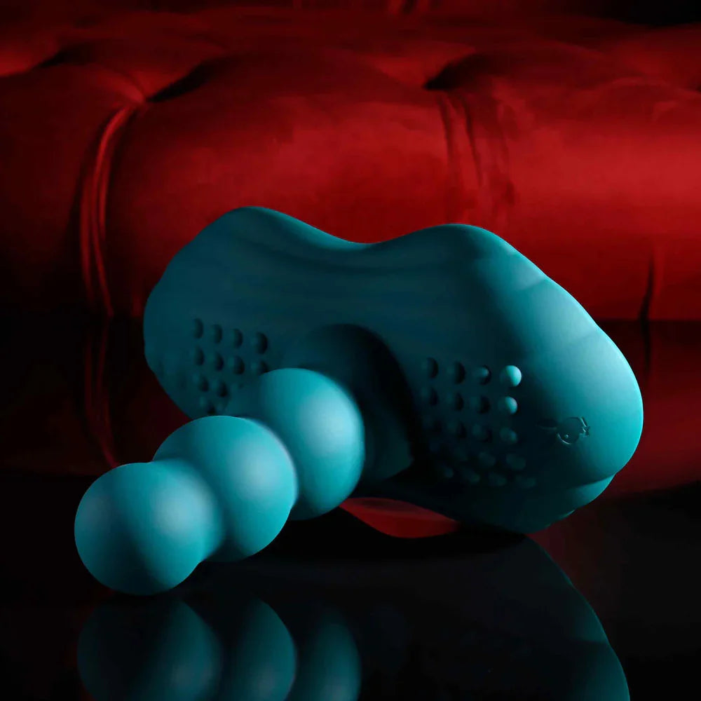Playboy Pleasure HAVE A SEAT - USB Rechargeable Rideable Vibrator and Grinder Pad with Remote - Take A Peek
