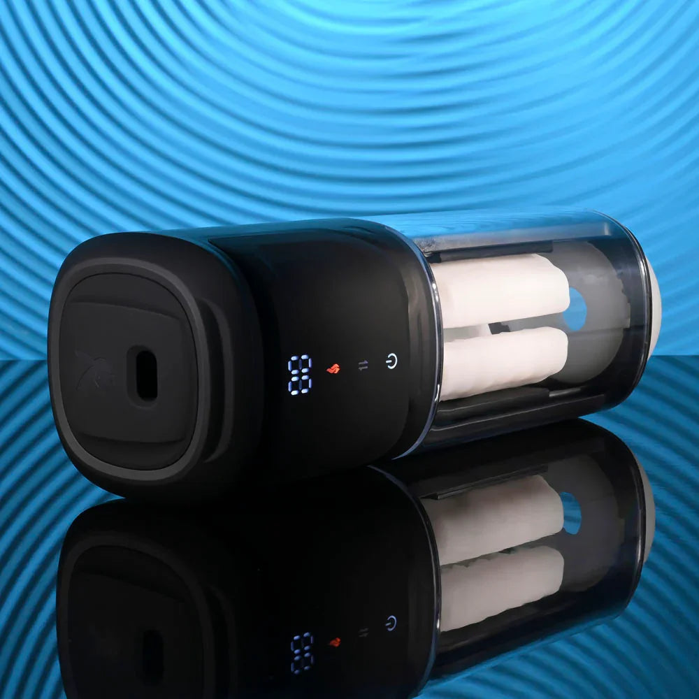 Playboy Pleasure SIDE PIECE - USB Rechargeable Warming Auto Stroker - Take A Peek