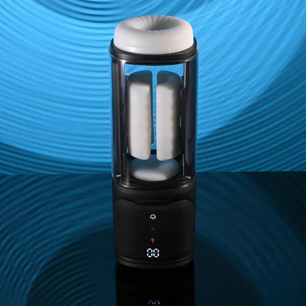 Playboy Pleasure SIDE PIECE - USB Rechargeable Warming Auto Stroker - Take A Peek