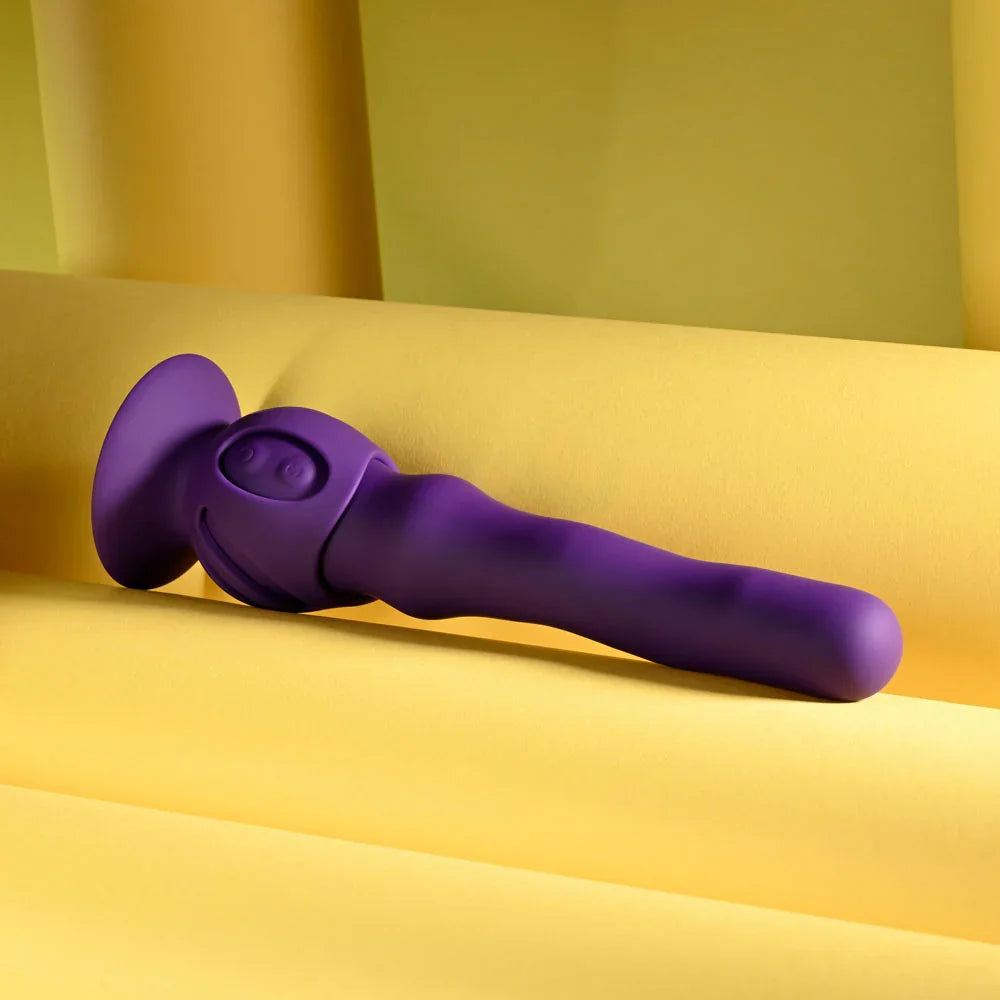 Playboy Pleasure WIGGLE IT - 23.9 cm USB Rechargeable Wiggling Vibrator - Take A Peek
