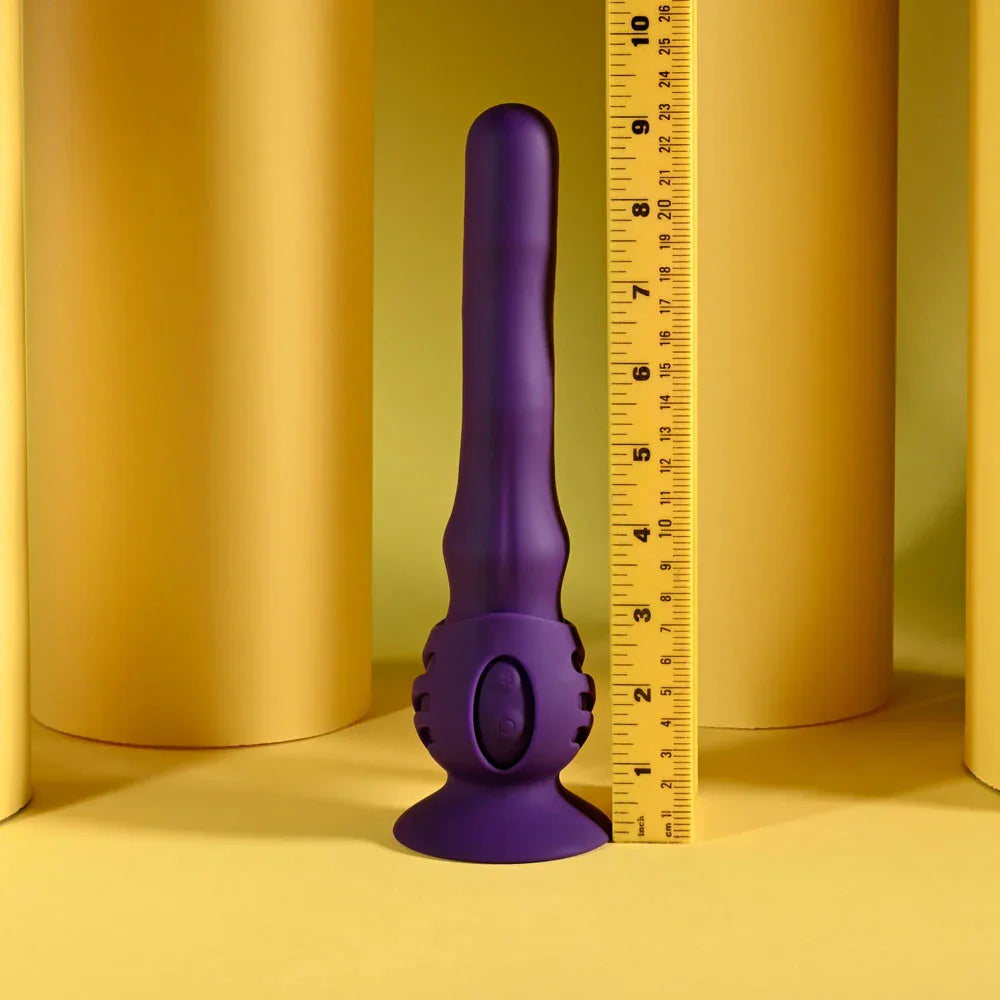 Playboy Pleasure WIGGLE IT - 23.9 cm USB Rechargeable Wiggling Vibrator - Take A Peek