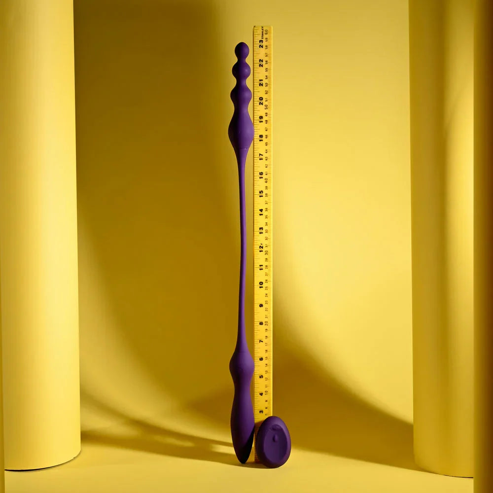 Playboy Pleasure THIS & THAT - 60 cm USB Rechargeable Flexible Dual Ended Vibrator - Take A Peek