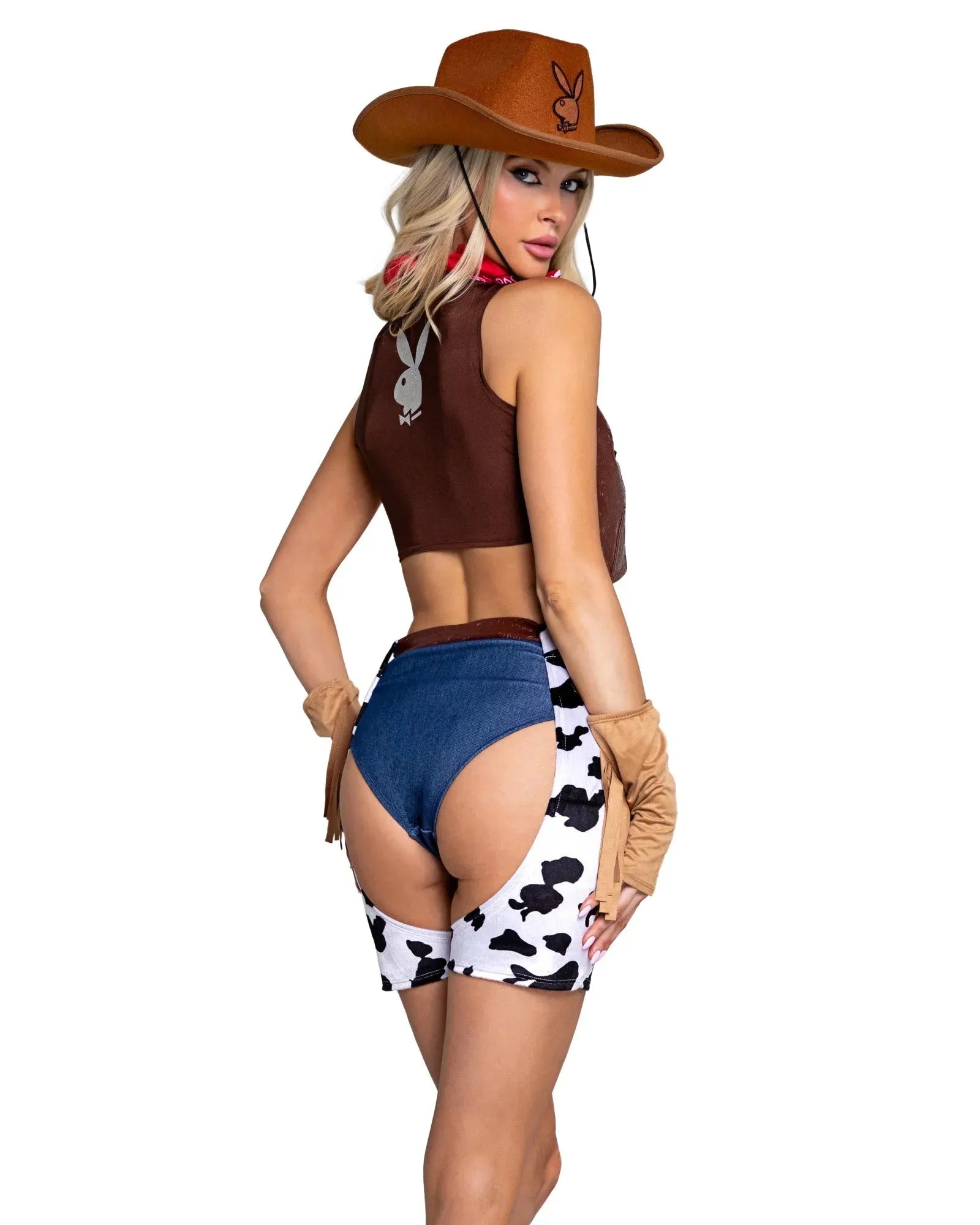 PB164 - 6PC Playboy Cowgirl Ranch Babe - Take A Peek