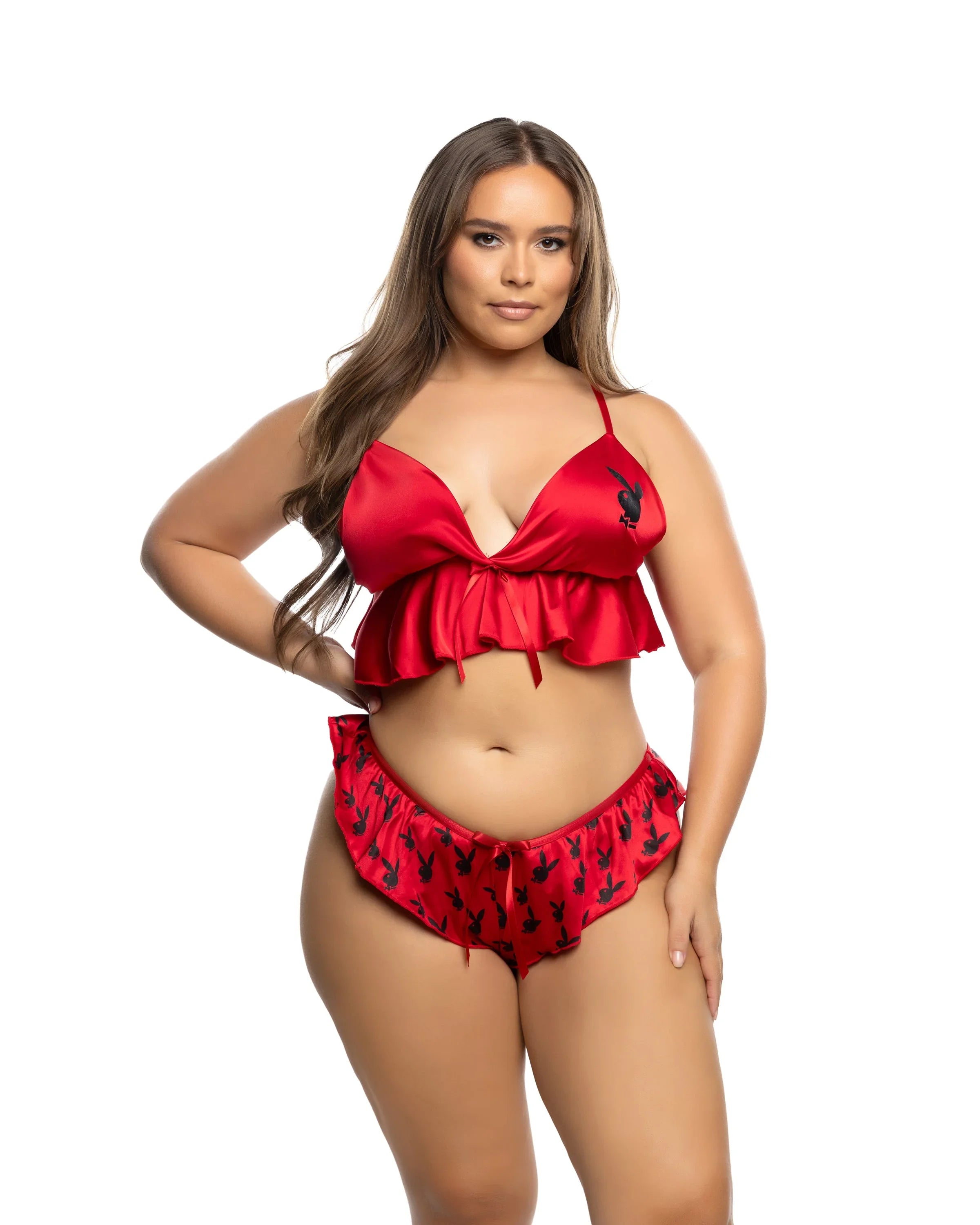 PBLI195 - Flutter Bunny 2pc Lounge Set - Take A Peek