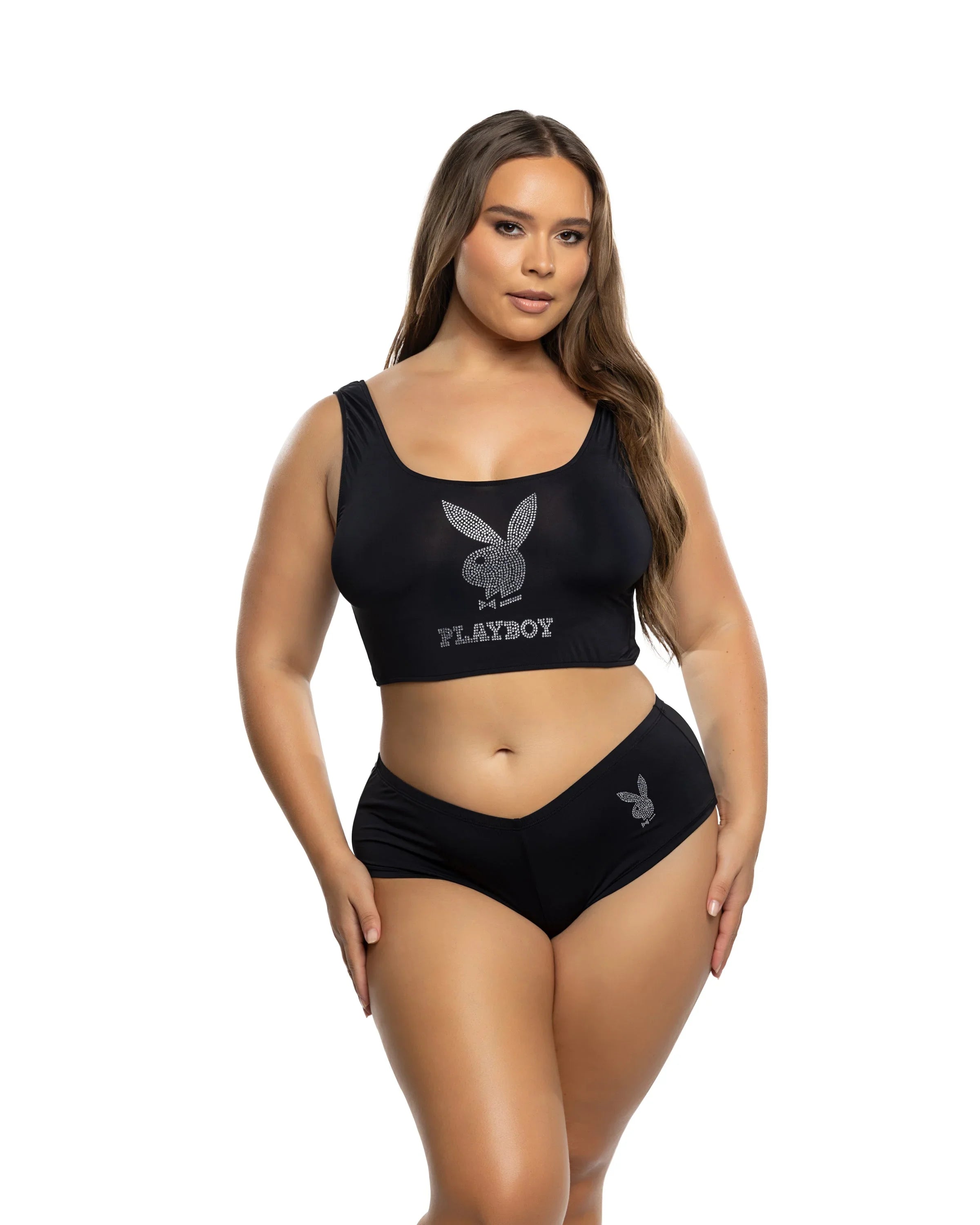 PBLI200 - Bling Bunny 2pc Lounge Set - Take A Peek
