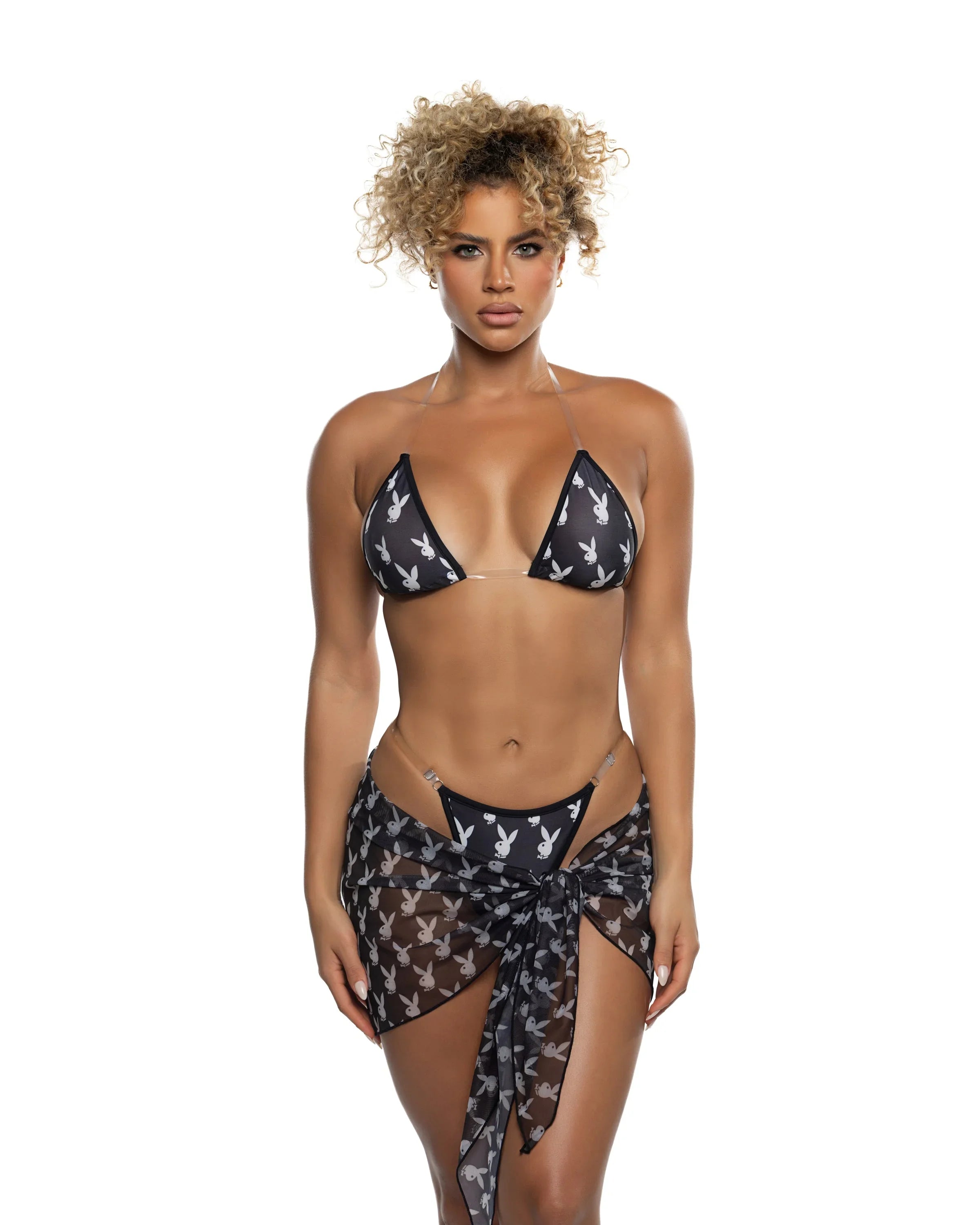 PBLI208 - 3pc Splash Bunny Bikini - Take A Peek