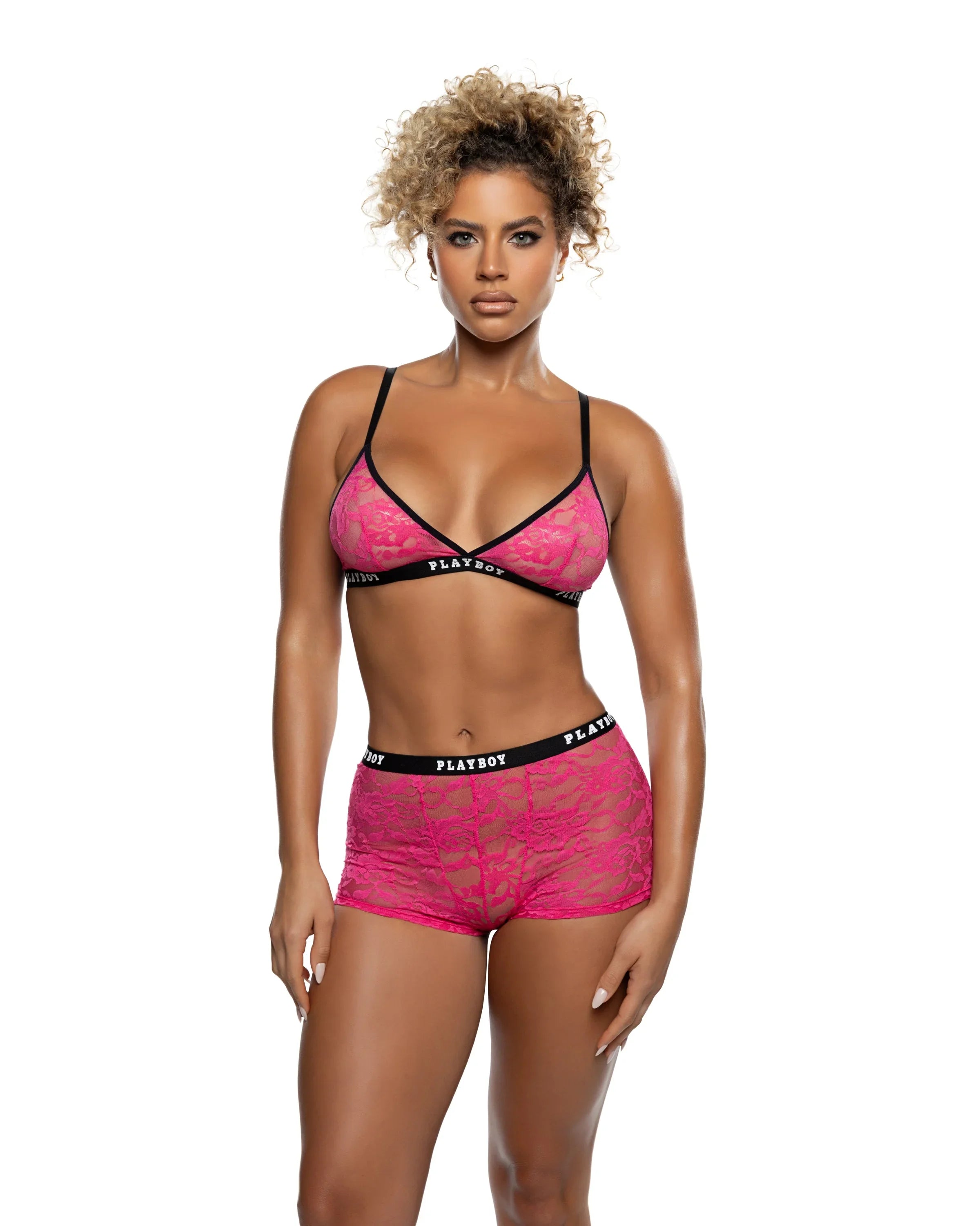 PBLI212 - Flirty Bunny 2pc Lounge Set - Take A Peek