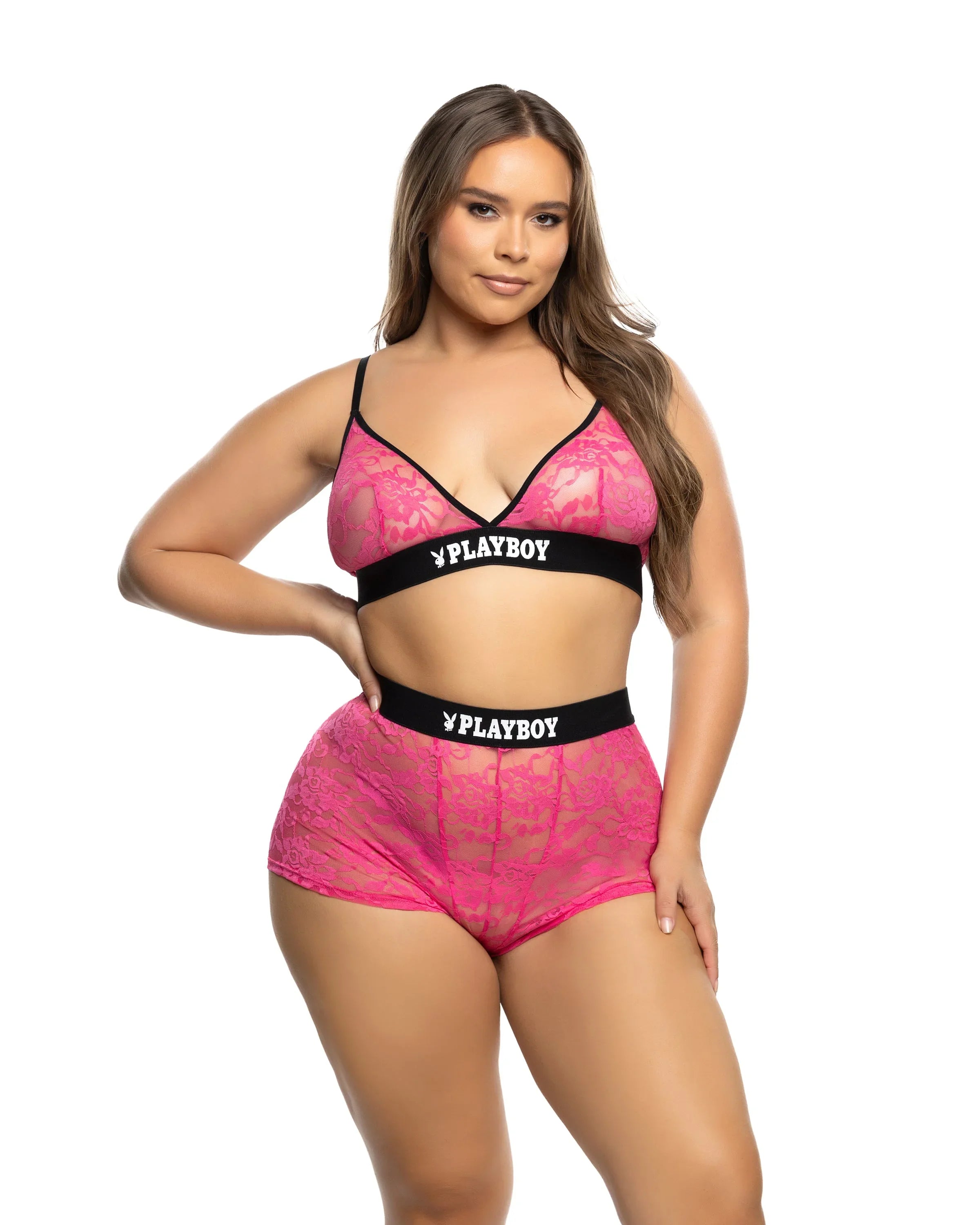 PBLI212 - Flirty Bunny 2pc Lounge Set - Take A Peek