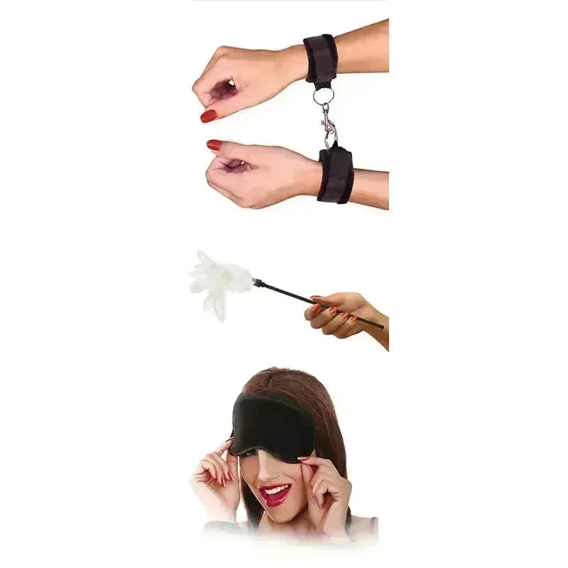 Fetish Fantasy Series Sensual Seduction Kit - 3 Piece Set - Take A Peek