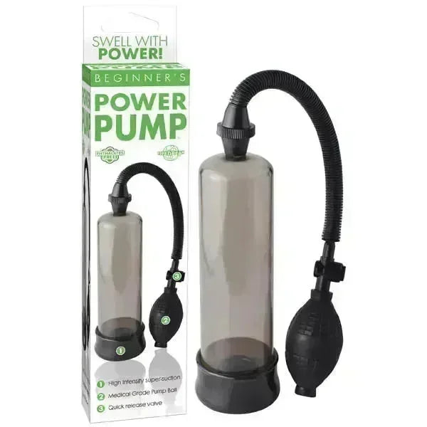 Beginner's Power Pump - Smoke Penis Pump - Take A Peek