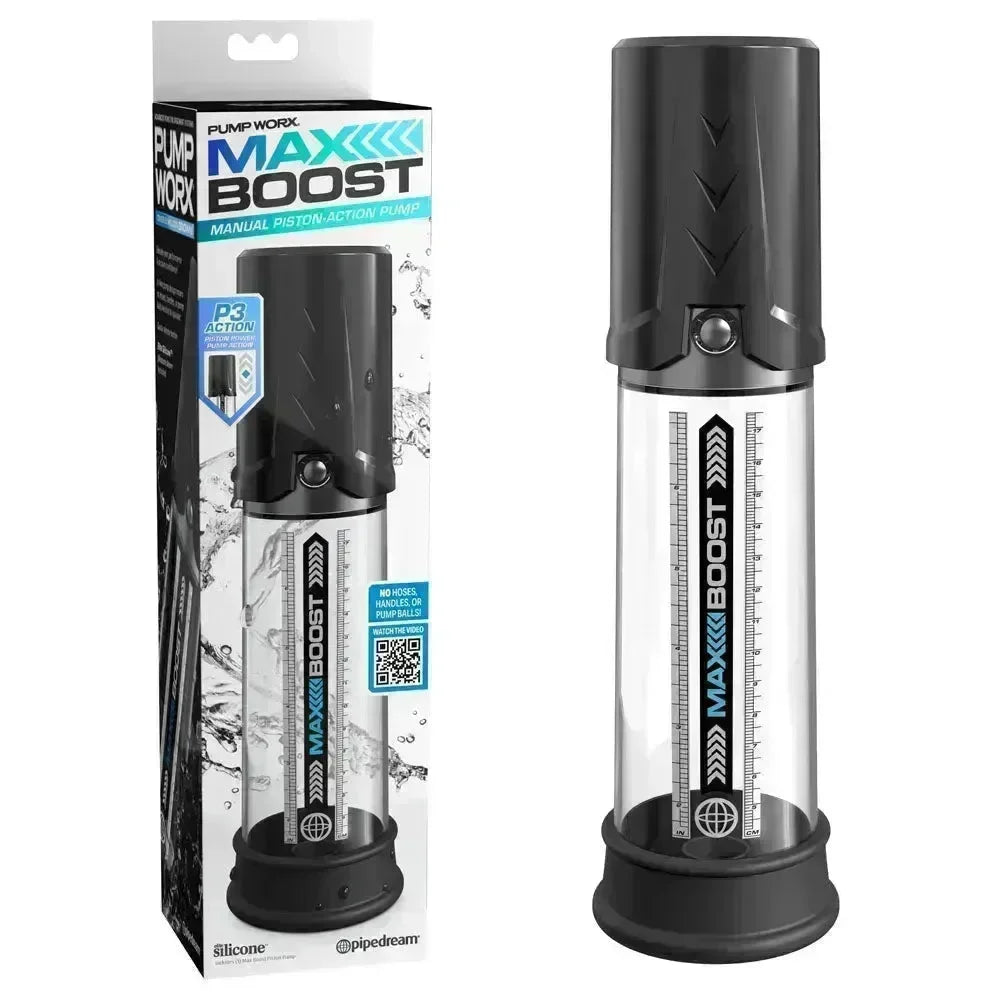 Pump Worx Max Boost - - Penis Pump - Take A Peek