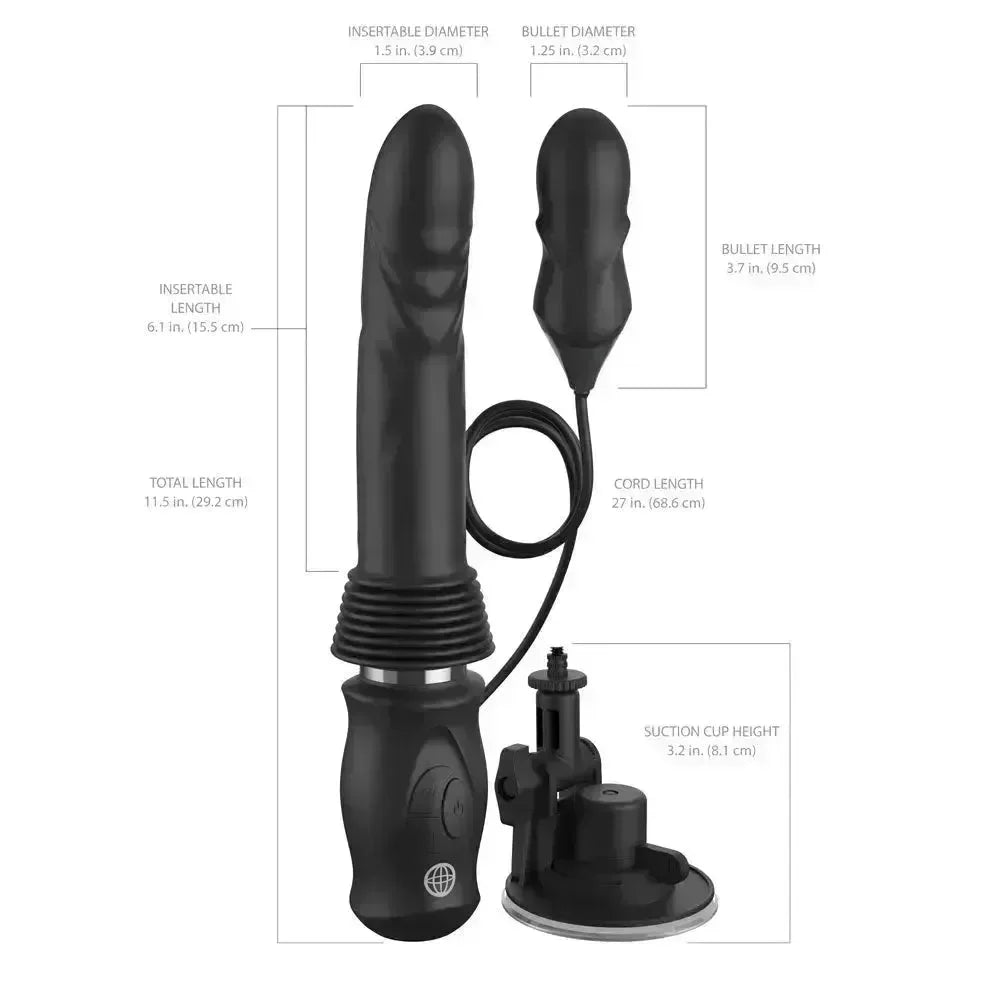 FFS Ultimate Silicone Thruster - - USB Rechargeable Thrusting Vibrator - Take A Peek