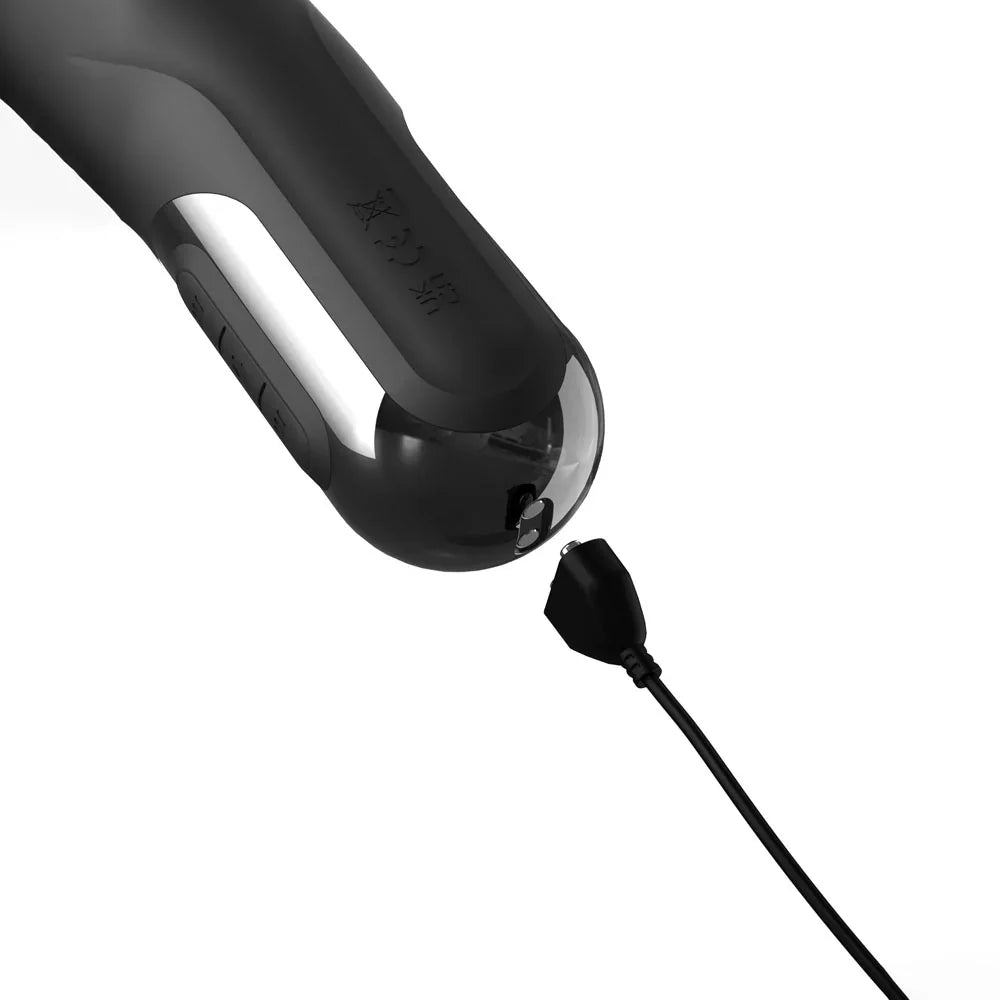 FFS Sonix Silicone Thruster - 22 cm USB Rechargeable Thrusting Vibrator with Flicking Clit Stim - Take A Peek