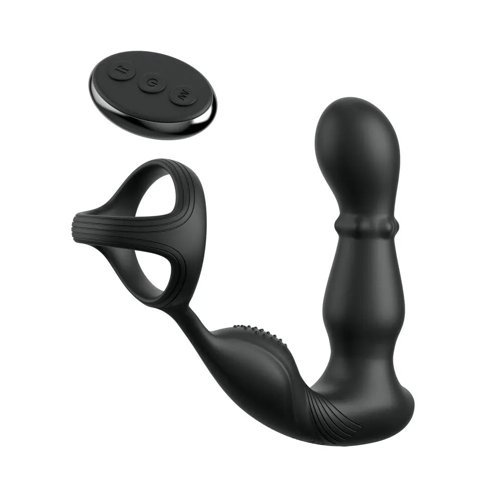 Anal Fantasy Elite Ass-Gasm Slide & Glide - USB Rechargeable Prostate Massage with Cock Ring - Take A Peek