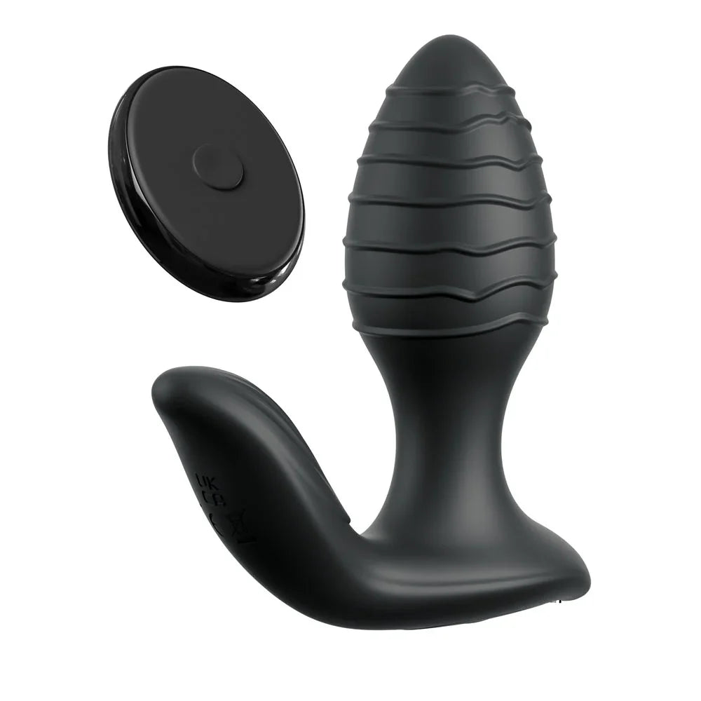 Anal Fantasy Elite Gyro-Milk Pro - - USB Rechargeable Gyrating Butt Plug - Take A Peek