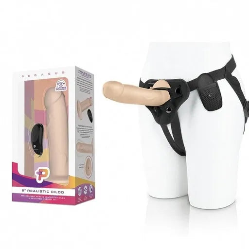 Pegasus 8" Realistic Dildo - Take A Peek